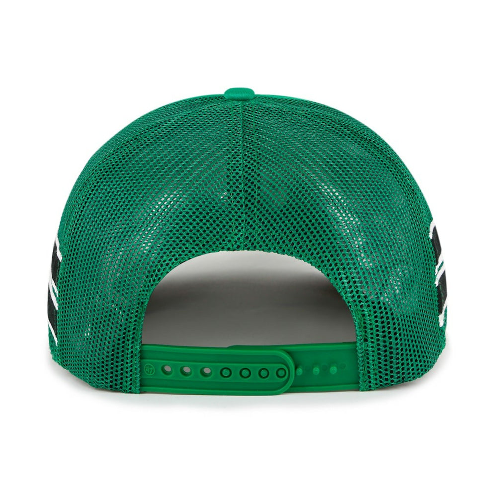 47 brand Boston Celtics '47 Sidebrand Stripes Trucker Adjustable Hat