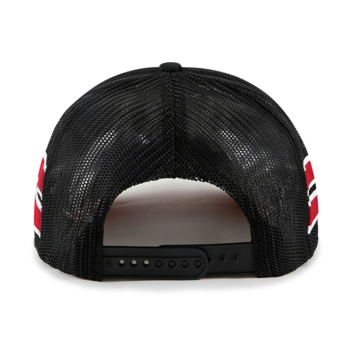 47 brand Miami Heat '47 Sidebrand Stripes Trucker Adjustable Hat