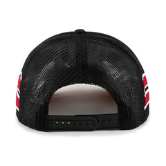 47 brand Miami Heat '47 Sidebrand Stripes Trucker Adjustable Hat