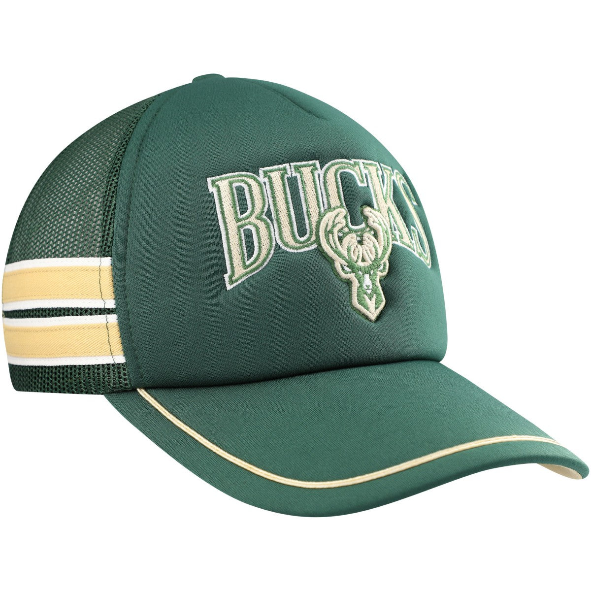 47 brand Milwaukee Bucks '47 Sidebrand Stripes Trucker Adjustable Hat