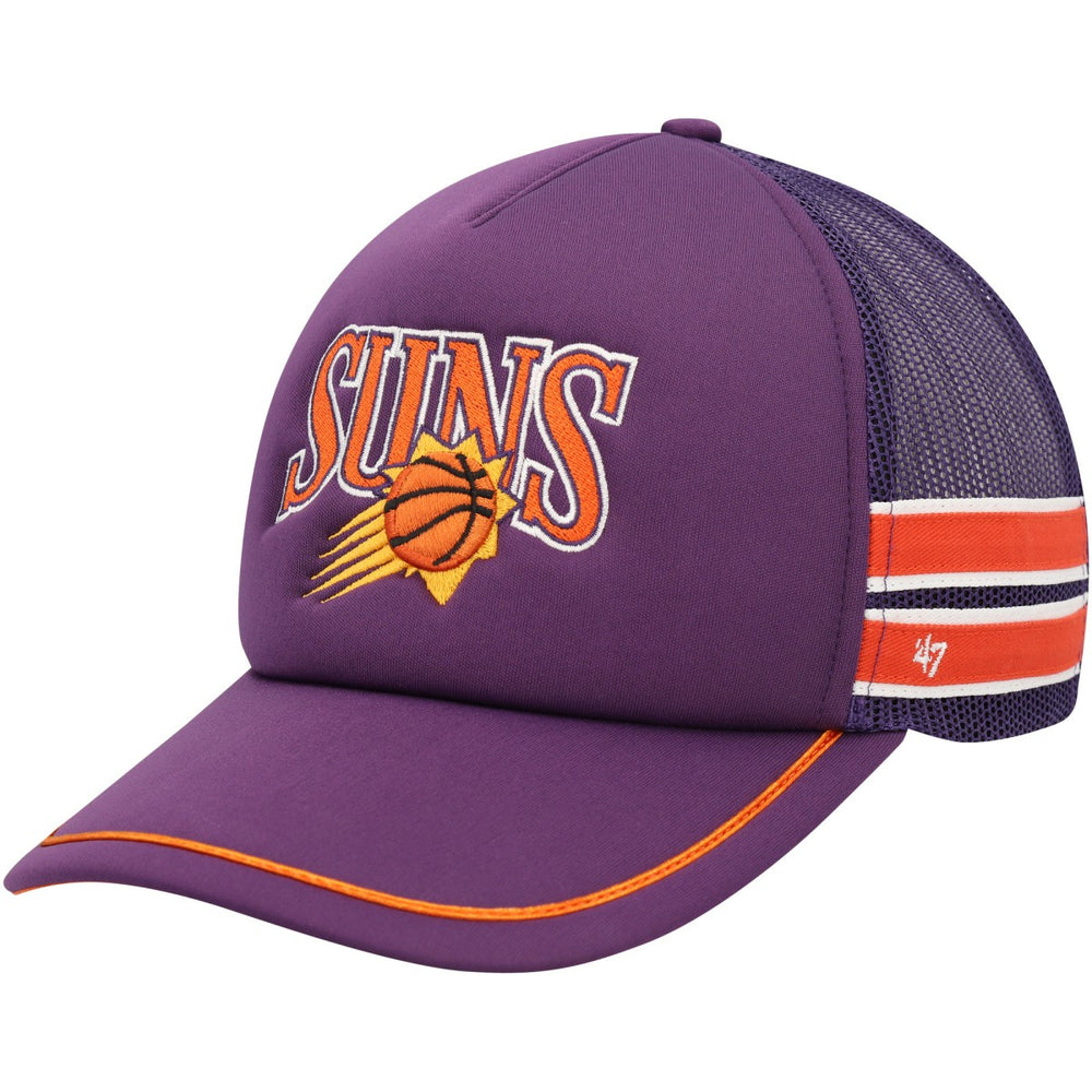 47 brand Phoenix Suns '47 Sidebrand Stripes Trucker Adjustable Hat