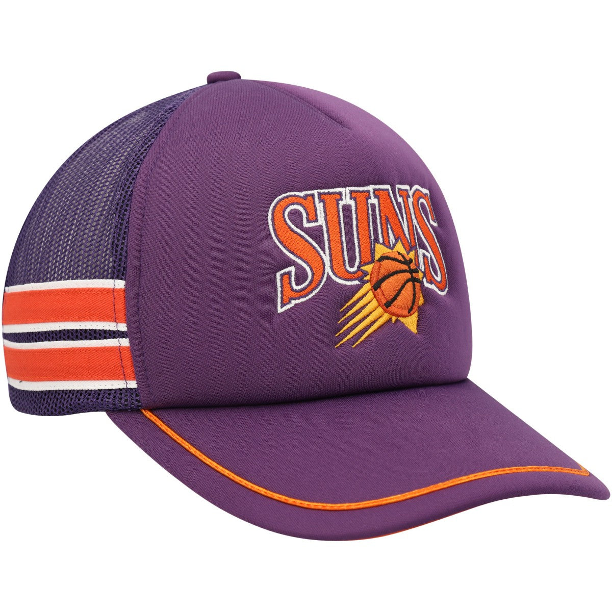 47 brand Phoenix Suns '47 Sidebrand Stripes Trucker Adjustable Hat