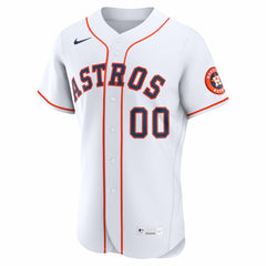 White Houston Astros Nike Home Authentic Custom Jersey