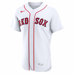 White Boston Red Sox Nike Home Authentic Custom Jersey