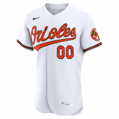 White Baltimore Orioles Nike Home Authentic Custom Jersey