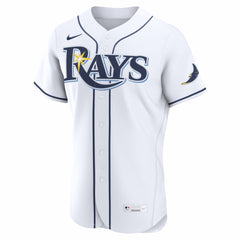 White Tampa Bay Rays Nike Home Authentic Custom Jersey