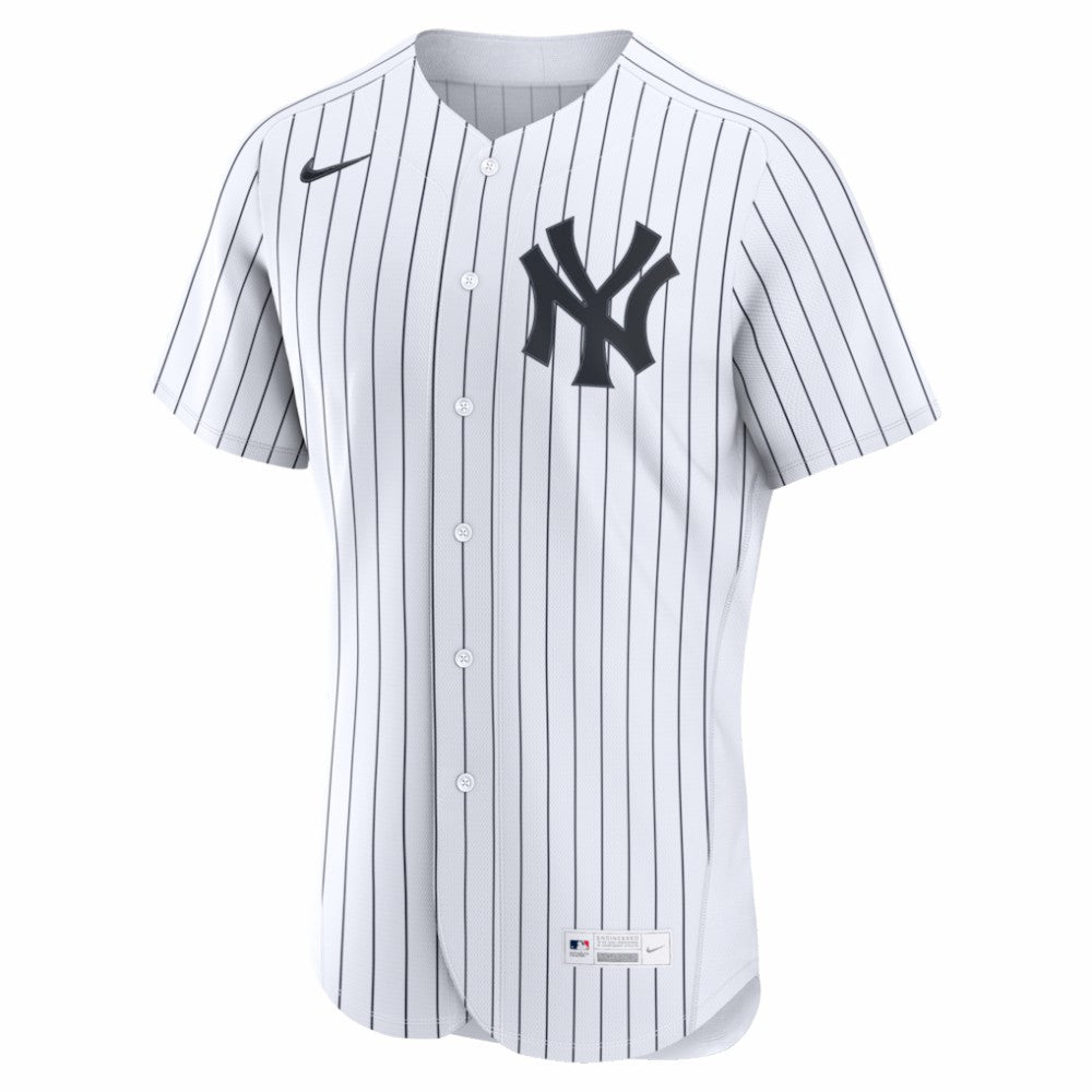 White New York Yankees Nike Home Authentic Custom Jersey