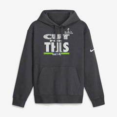 Super Bowl LX Champions Pickoff Move Parade Club Fleece Hoodie - Seattle Seahawks Hoodies