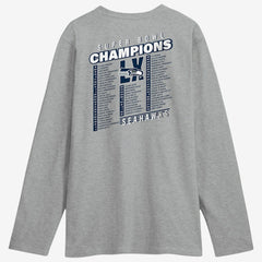 Super Bowl LX Champions Best Teammates Roster Long Sleeve T-Shirt - Seattle Seahawks T-shirts
