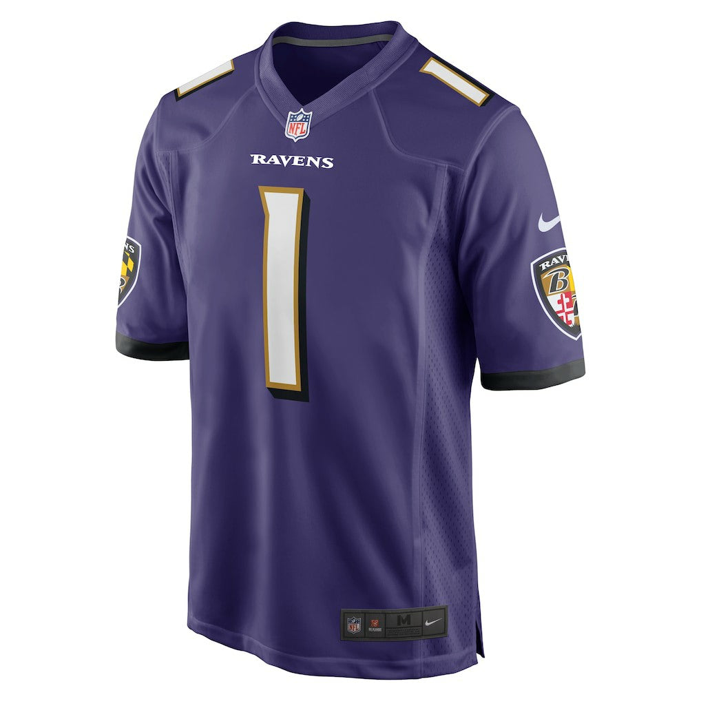 Number 1 Dad  Game Jersey - Baltimore Ravens Jerseys