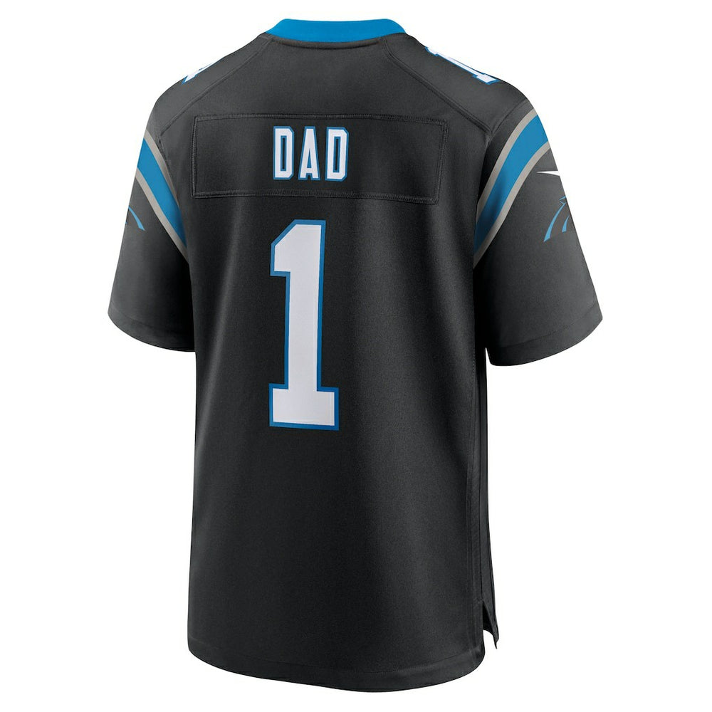 Number 1 Dad  Game Jersey - Carolina Panthers Jerseys