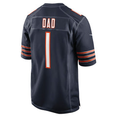 Number 1 Dad  Game Jersey - Chicago Bears Jerseys