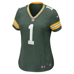 Number 1 Mom  Women's Game Jersey - Green Bay Packers Jerseys