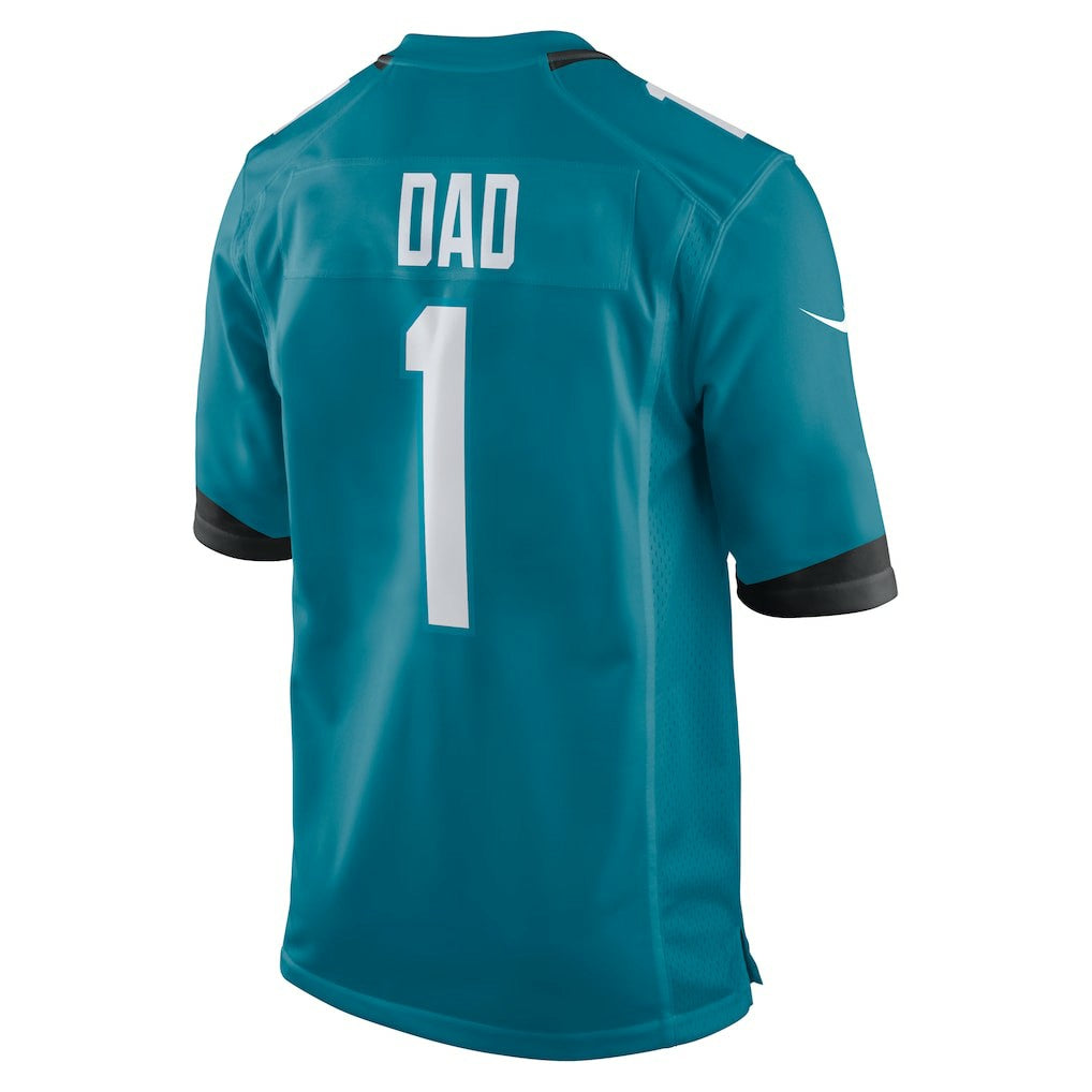 Number 1 Dad  Game Jersey - Jacksonville Jaguars Jerseys