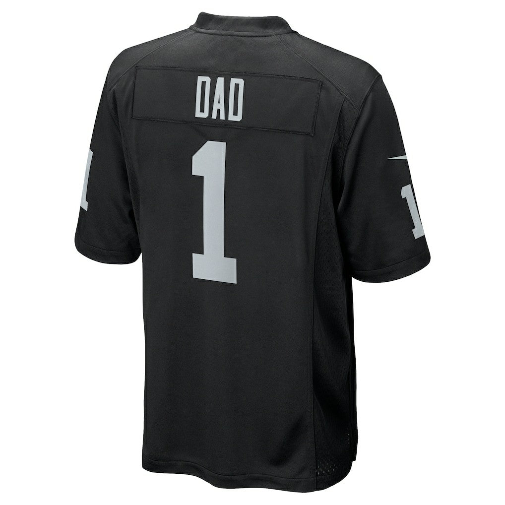 Number 1 Dad  Game Jersey - Las Vegas Raiders Jerseys