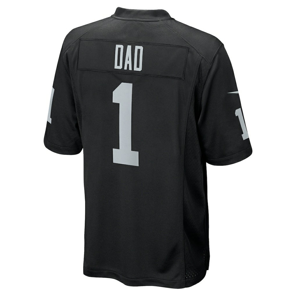 Number 1 Dad  Game Jersey - Las Vegas Raiders Jerseys
