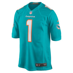 Number 1 Dad  Game Jersey - Miami Dolphins Jerseys