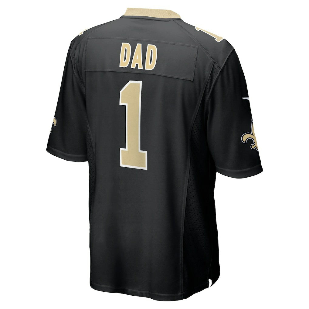 Number 1 Dad  Game Jersey - New Orleans Saints Jerseys