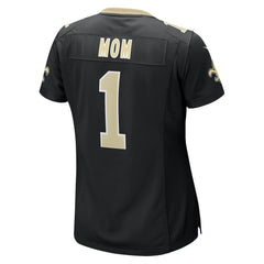Number 1 Mom  Women's Game Jersey - New Orleans Saints Jerseys