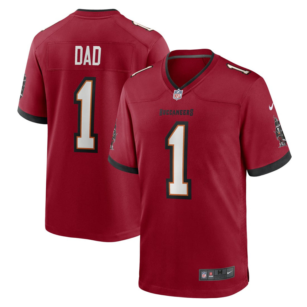 Number 1 Dad  Game Jersey - Tampa Bay Buccaneers Jerseys