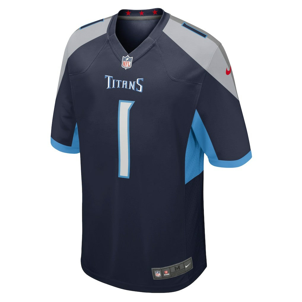Number 1 Dad  Game Jersey - Tennessee Titans Jerseys