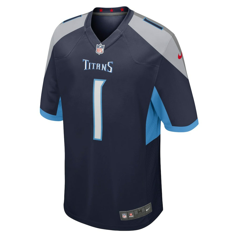 Number 1 Dad  Game Jersey - Tennessee Titans Jerseys