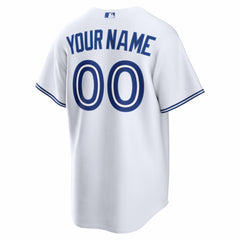 White Toronto Blue Jays Nike Home Replica Custom Jersey