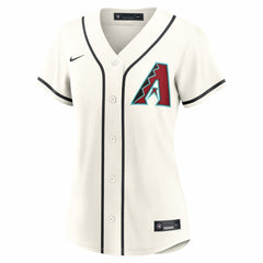 Cream Arizona Diamondbacks Nike Women's Home Replica Custom Jersey