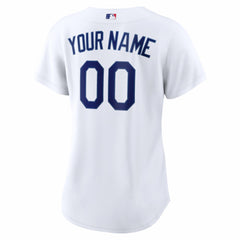White Los Angeles Dodgers Nike Women's Home Replica Custom Jersey