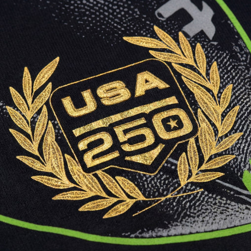 USA 250 Gold Standard Team Heritage Fleece Sweatshirt - Seattle Seahawks Sweatshirts