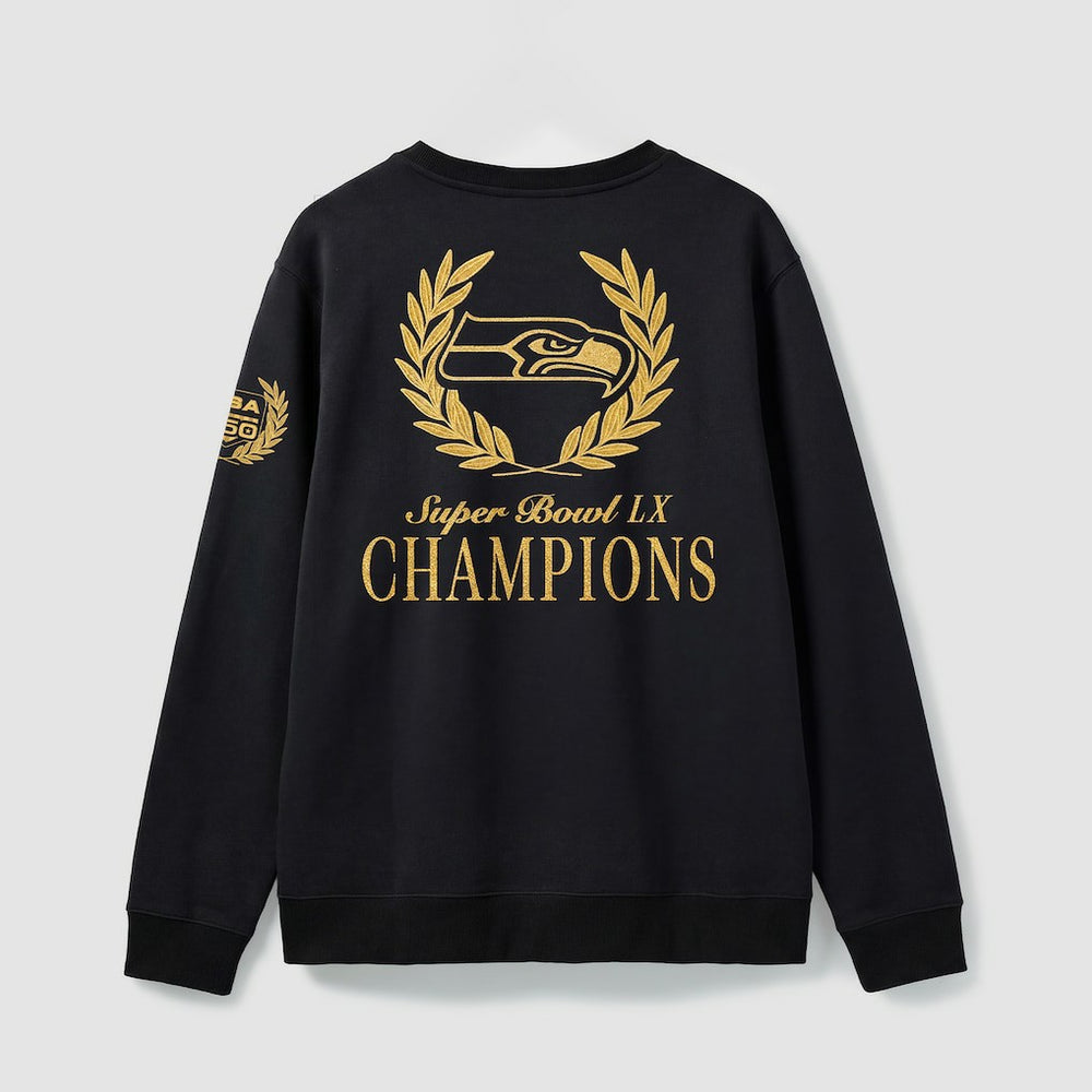 Super Bowl LX Champions USA 250 NFL Gold Standard Fleece Sweatshirt - Seattle Seahawks Sweatshirts
