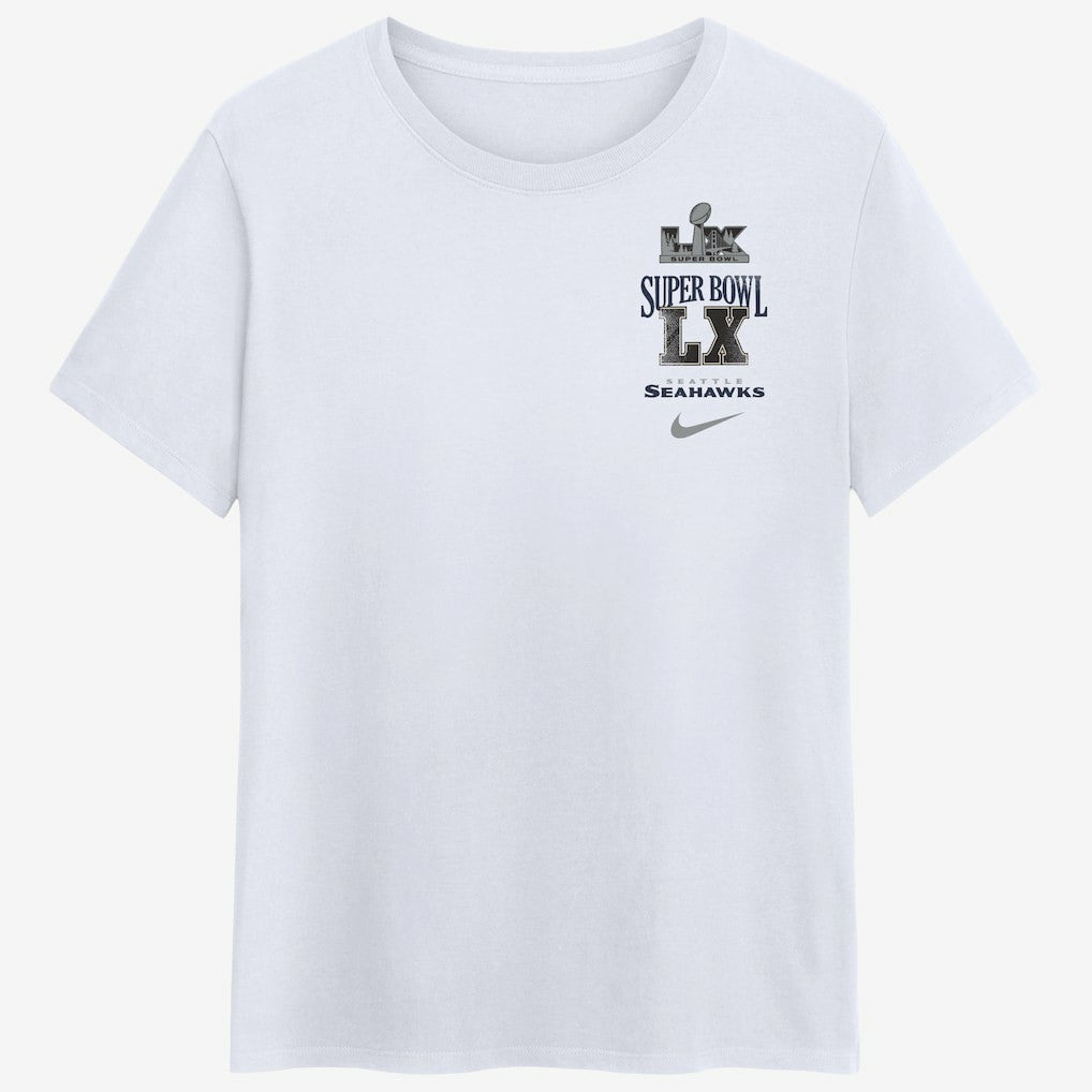 Women's Super Bowl LX Champions Long Ball T-Shirt - Seattle Seahawks T-shirts