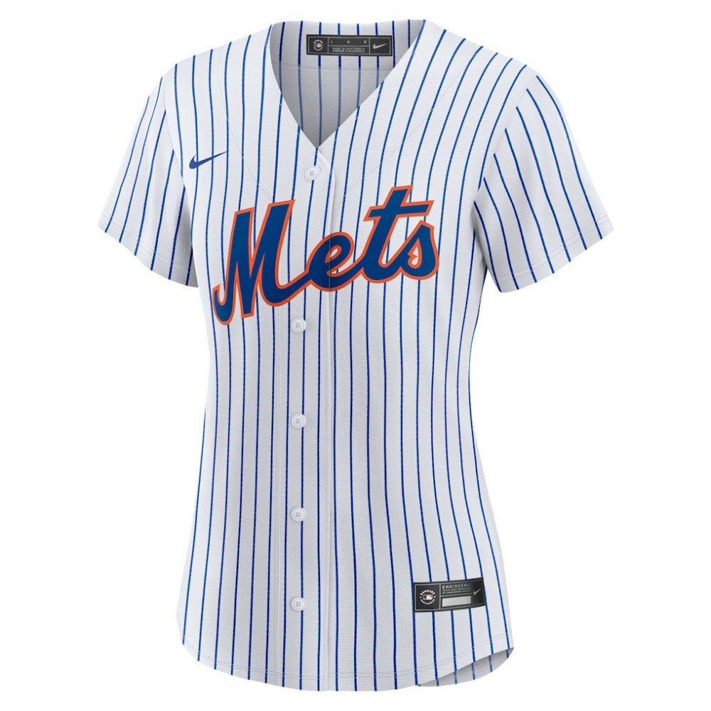 White Bo Bichette New York Mets Nike Women's Home Replica Jersey