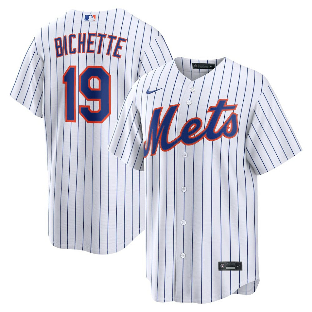 White Bo Bichette New York Mets Nike Home Replica Jersey