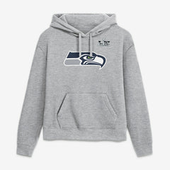 Jaxon Smith-Njigba  Women's Super Bowl LX Champions Patch Name & Number Hoodie - Seattle Seahawks Hoodies