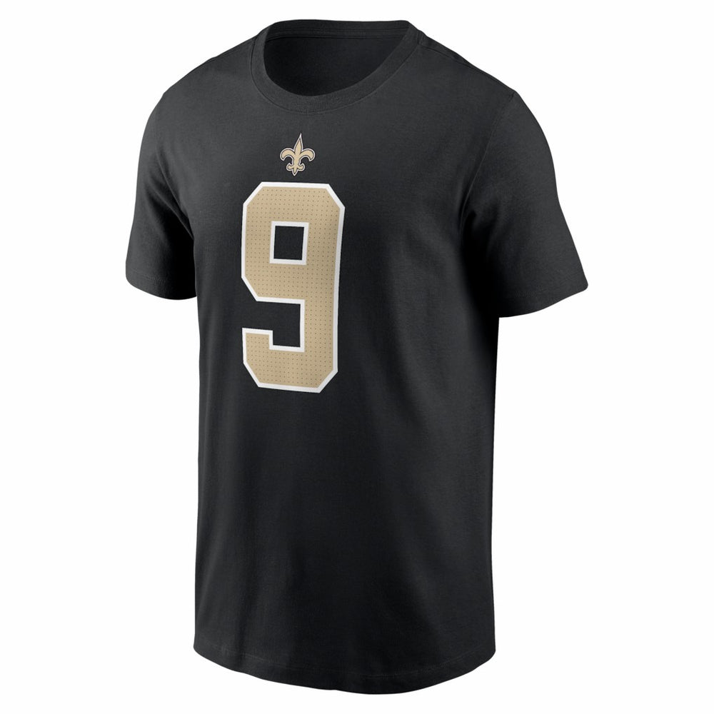 Drew Brees  Retired Player Name & Number T-Shirt - New Orleans Saints T-shirts