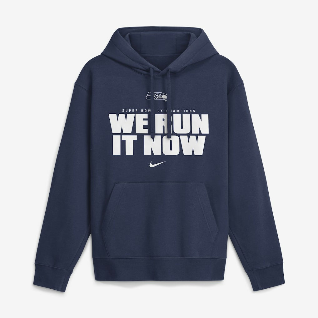 Super Bowl LX Champions Club Fleece Hoodie - Seattle Seahawks Hoodies
