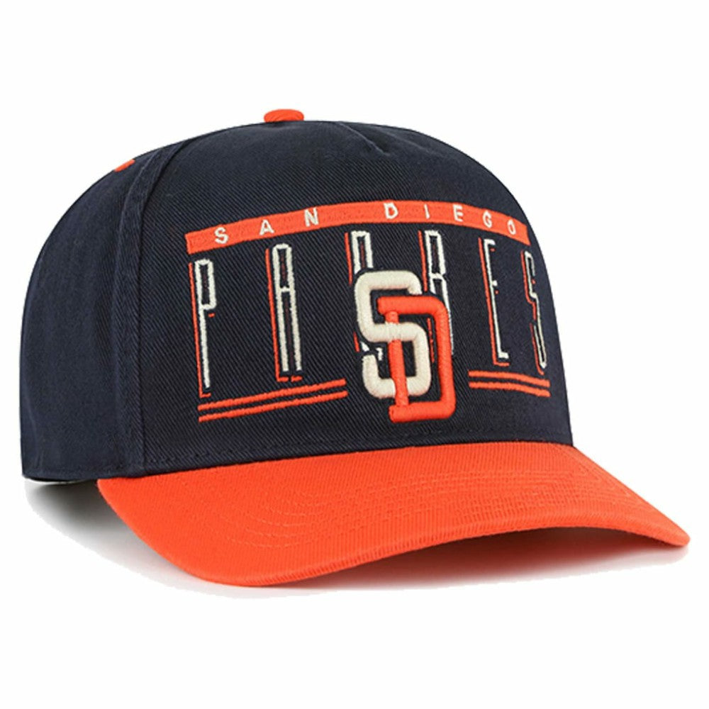 Navy San Diego Padres '47  Double Headed Baseline Hitch Adjustable Hat