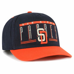 Navy San Diego Padres '47  Double Headed Baseline Hitch Adjustable Hat