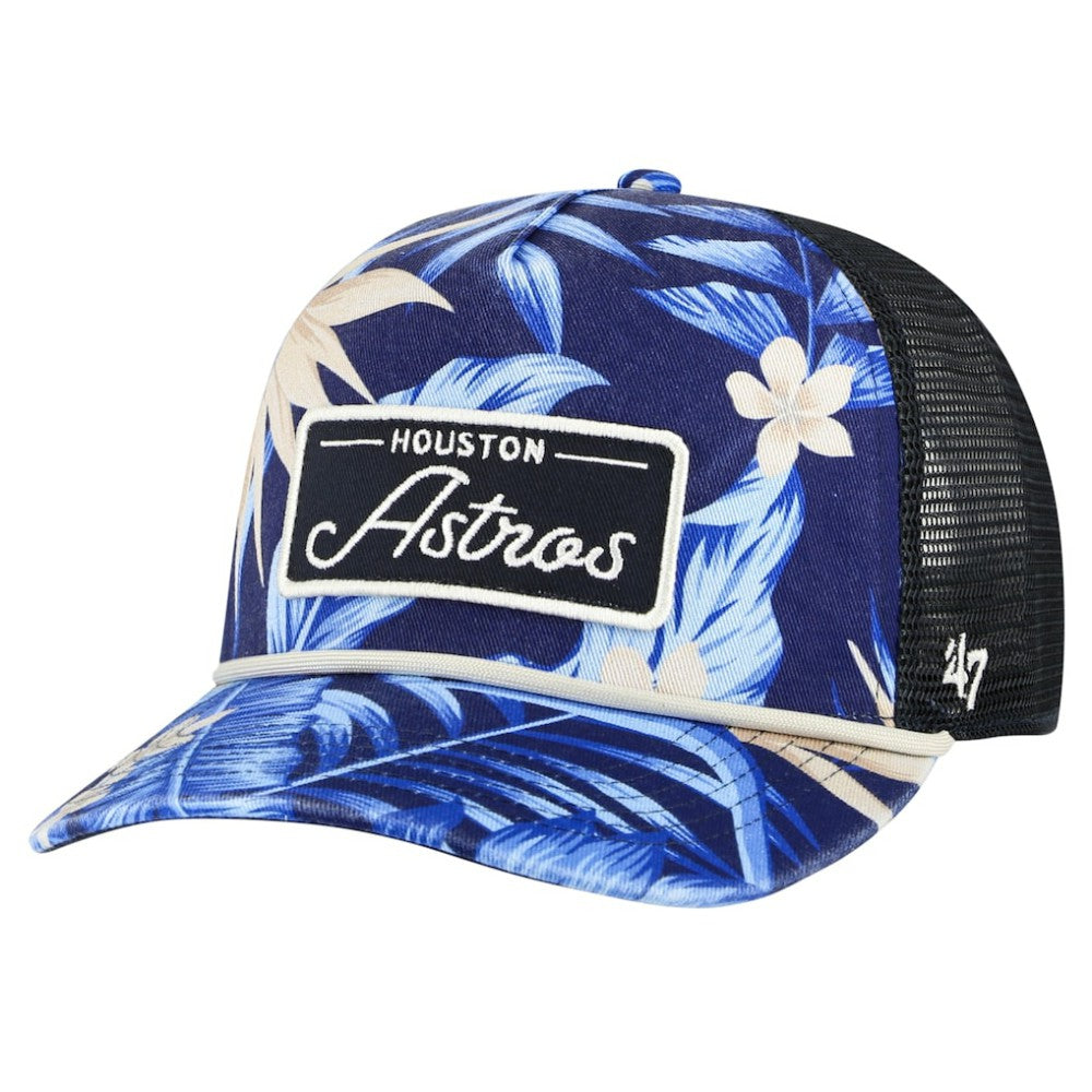Navy Houston Astros '47 Tropicalia Trucker Hitch Adjustable Hat