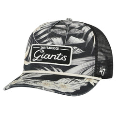 Black San Francisco Giants '47 Tropicalia Trucker Hitch Adjustable Hat