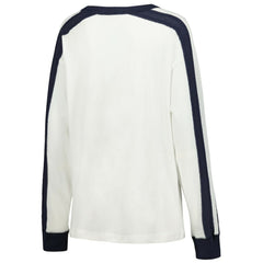White Atlanta Braves '47 Women's Premier Caribou Long Sleeve T-Shirt
