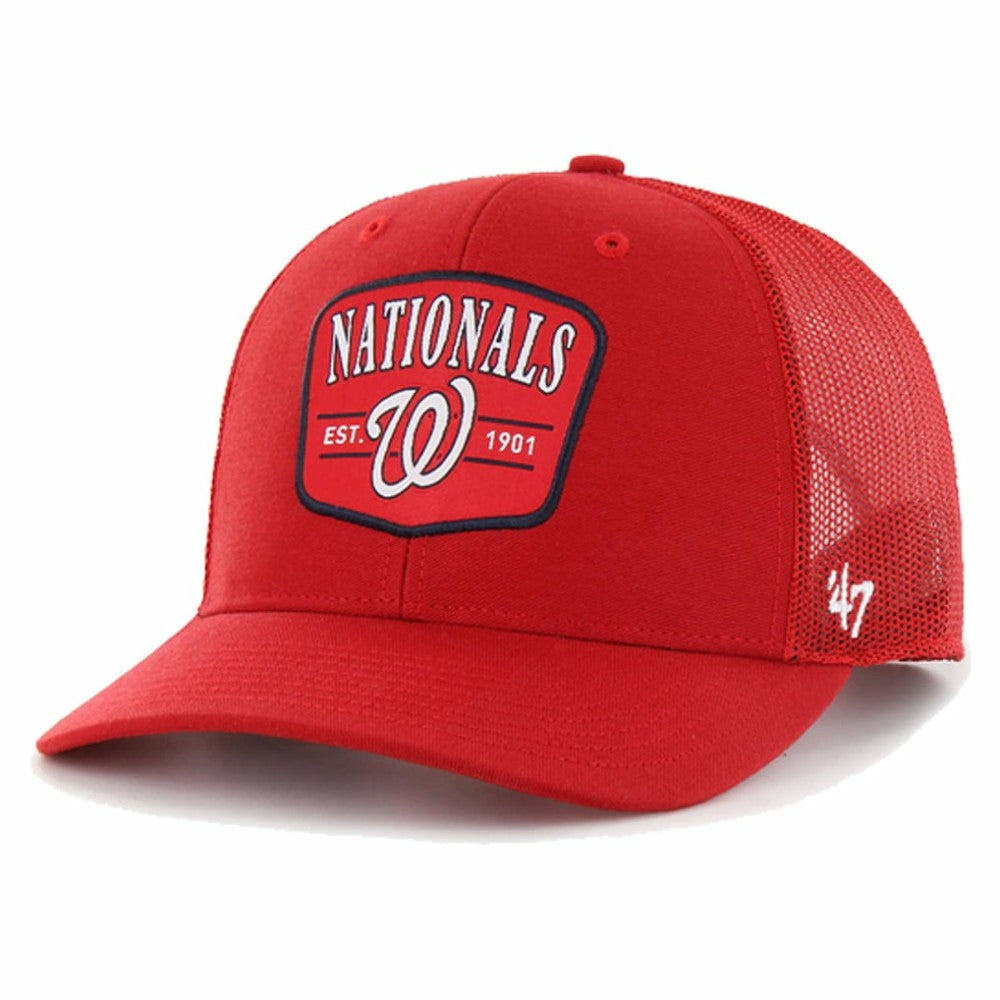 Red Washington Nationals '47 Squad Trucker Adjustable Hat