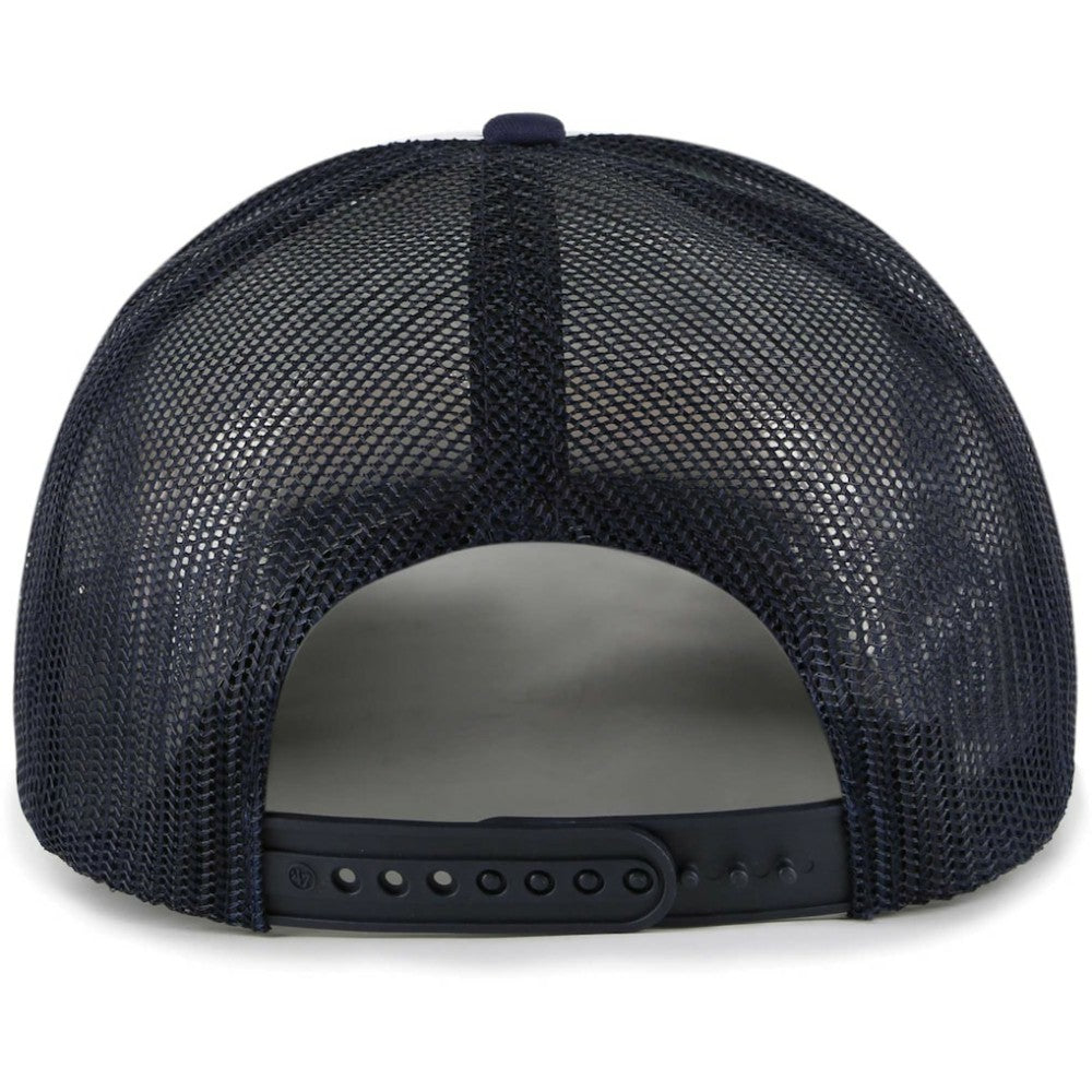 Navy Atlanta Braves '47 Lift Off Foam Front Mesh Trucker Adjustable Hat