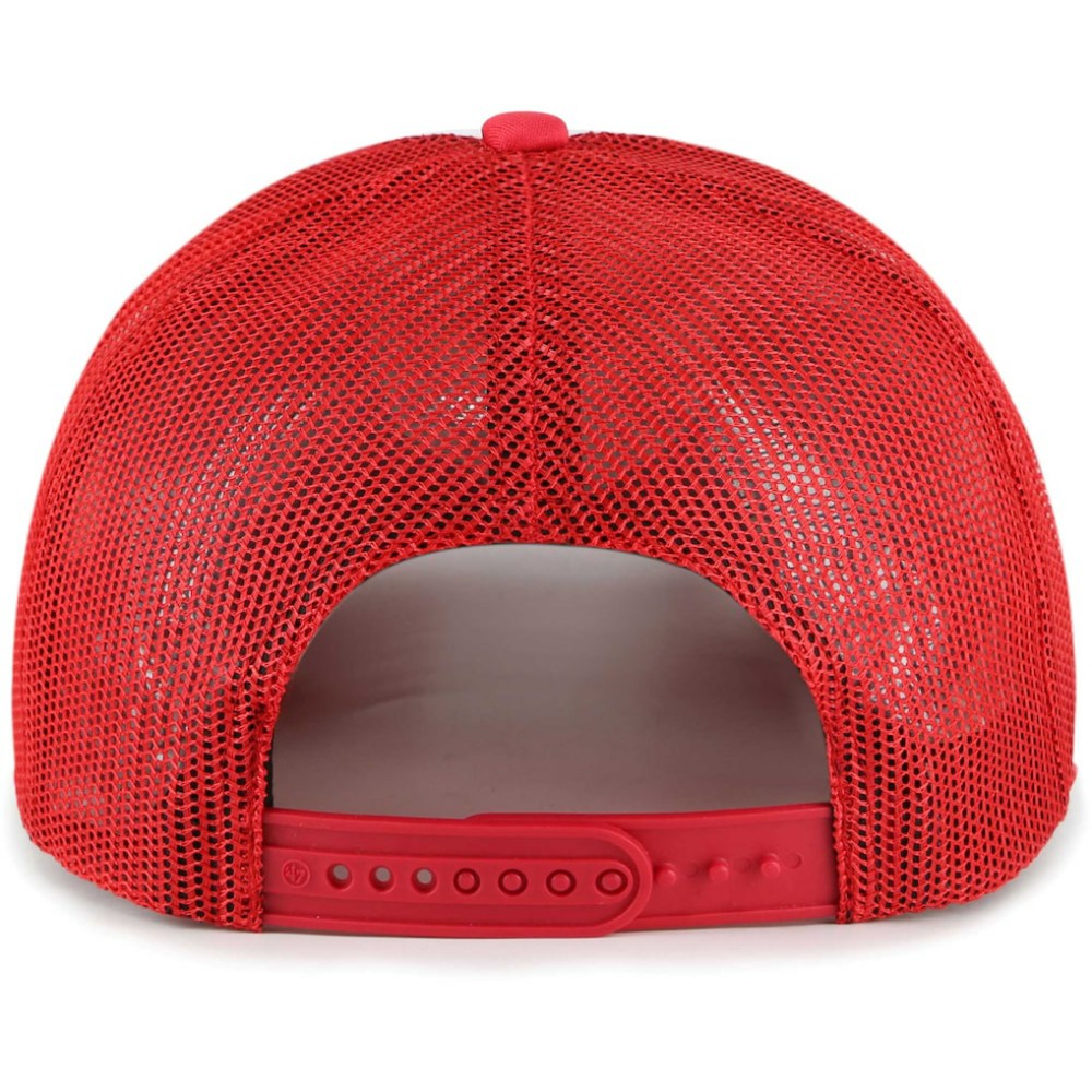 Red Cincinnati Reds '47 Lift Off Foam Front Mesh Trucker Adjustable Hat