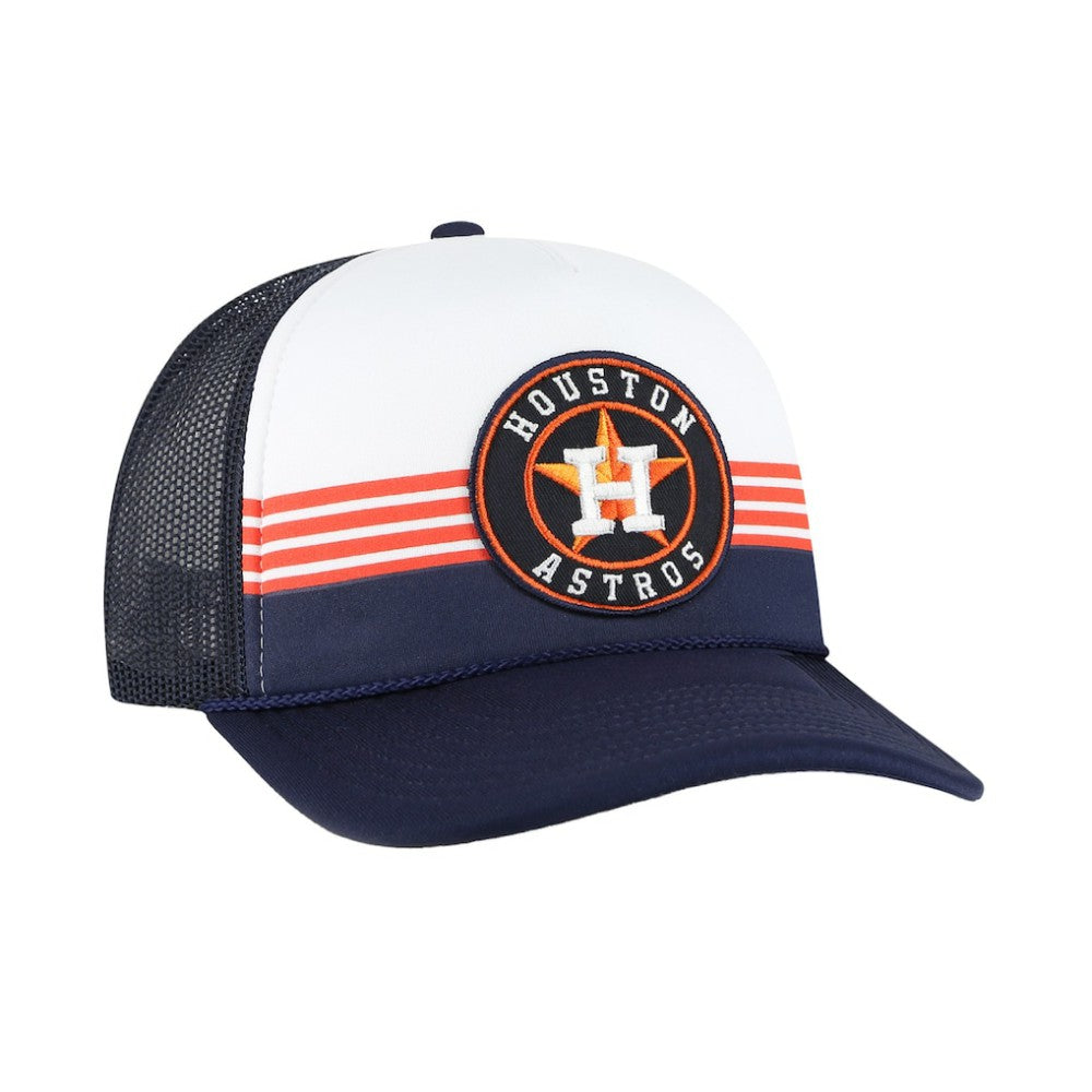 Navy Houston Astros '47 Lift Off Foam Front Mesh Trucker Adjustable Hat