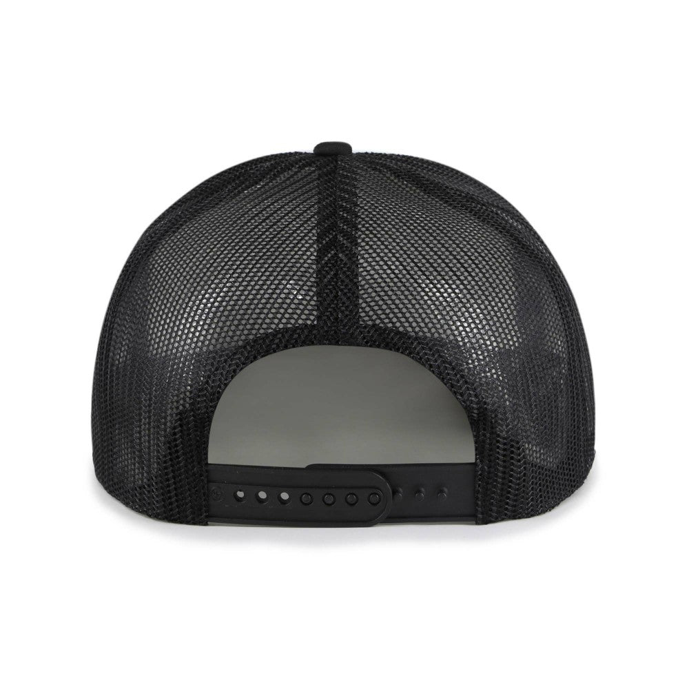 Black Miami Marlins '47 Lift Off Foam Front Mesh Trucker Adjustable Hat