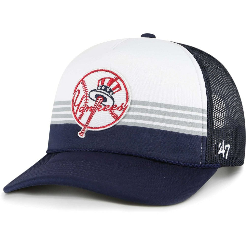 Navy New York Yankees '47 Lift Off Foam Front Mesh Trucker Adjustable Hat
