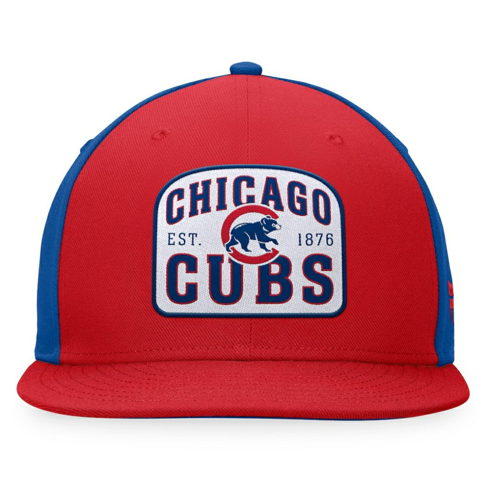Red/Royal Chicago Cubs Fanatics Cycle Snapback Hat