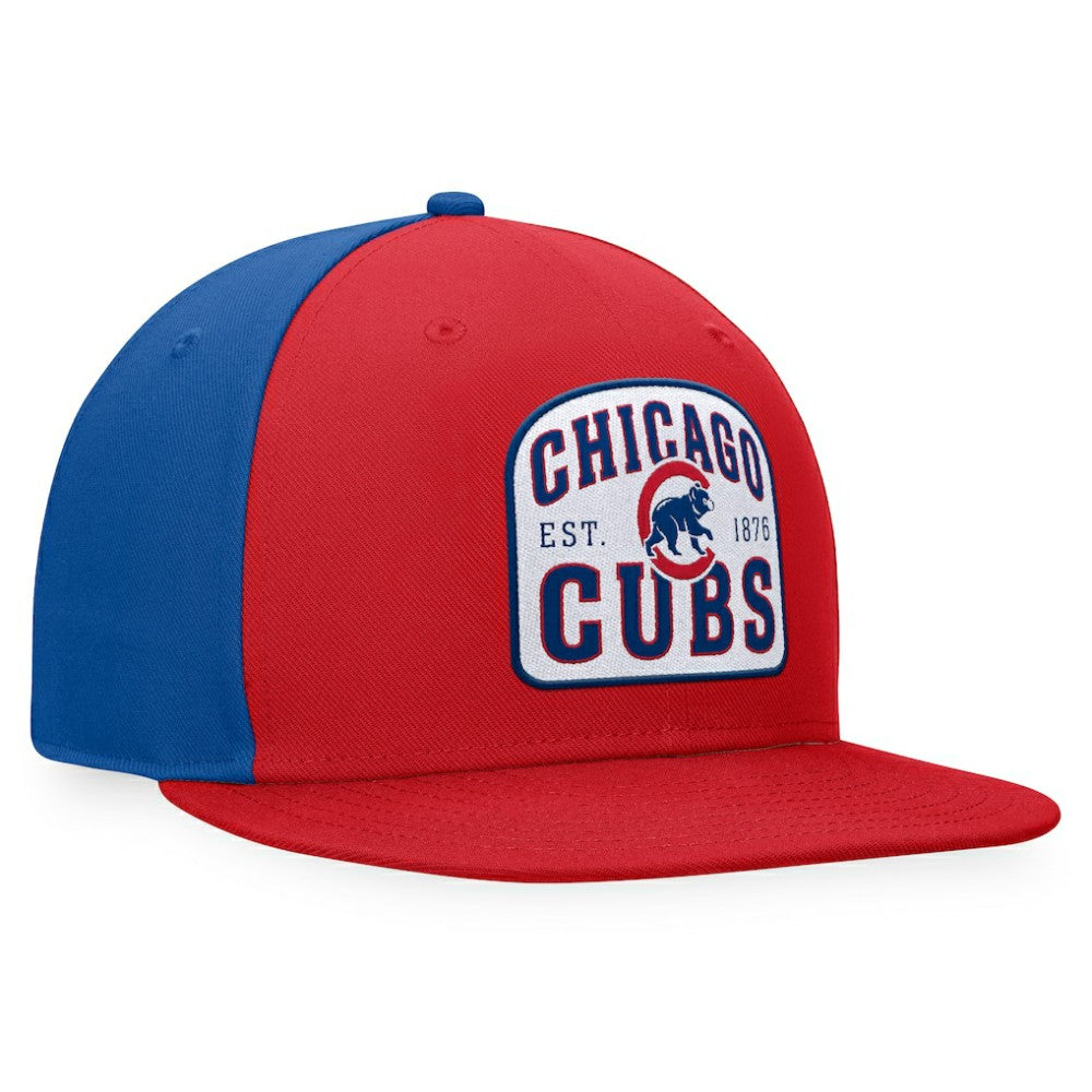 Red/Royal Chicago Cubs Fanatics Cycle Snapback Hat